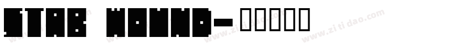 Stab Wound字体转换